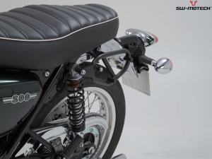 Left Sidecase Holder (sidecase) SLC - Kawasaki W800 / Street / Cafe ('11-) / W650 ('99-'06) - SW-Motech