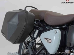 Left Sidecase Holder (sidecase) SLC - Royal Enfield Classic 350 ('22-) - SW-Motech