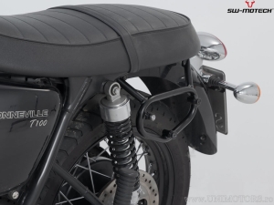 Left Sidecase Holder (sidecase) SLC - Triumph Thruxton 900 / Bonneville/SE/T100 / Scrambler - SW-Motech