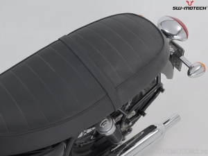 Left Sidecase Holder (sidecase) SLC - Triumph Thruxton 900 / Bonneville/SE/T100 / Scrambler - SW-Motech