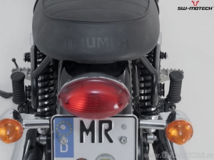 Left Sidecase Holder (sidecase) SLC - Triumph Thruxton 900 / Bonneville/SE/T100 / Scrambler - SW-Motech