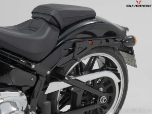 Left SLH Support for LH1 Side Bag - Harley-Davidson FatBoy /S / Breakout/S ('17-) - SW-Motech