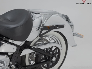 Left SLH support for LH1 side bag - Harley-Davidson Softail Deluxe ('17-) - SW-Motech