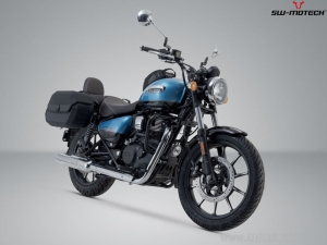 Left SLH support for LH1 side bag - Royal Enfield Meteor 350 ('19-) - SW-Motech