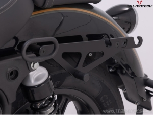 Left SLH Support for LH1 Side Bag - Royal Enfield Super Meteor 650 ('22-) - SW-Motech
