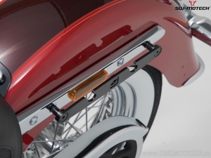 Left SLH Support for LH2 Side Bag - Harley-Davidson Softail Deluxe ('17-) - SW-Motech