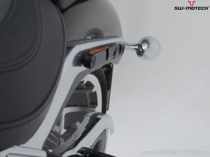 Left SLH support for LH2 side bag - Harley-Davidson Softail Fat Boy / S ('17-) - SW-Motech