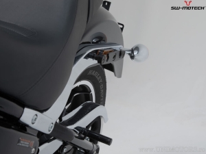 Left SLH support for LH2 side bag - Harley-Davidson Softail Low Rider / S ('17-) - SW-Motech