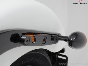 Left SLH Support for LH2 Side Bag - Harley-Davidson Softail Slim ('17-) - SW-Motech