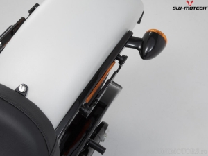 Left SLH Support for LH2 Side Bag - Harley-Davidson Softail Slim ('17-) - SW-Motech