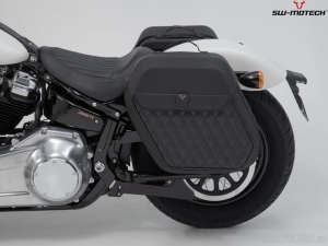 Left SLH Support for LH2 Side Bag - Harley-Davidson Softail Slim ('17-) - SW-Motech