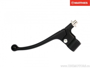 Left universal black handlebar assembly for 22mm - JM
