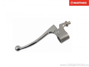 Left Universal Chrome ALLOY FINISH Handlebar Assembly for 22mm - JM