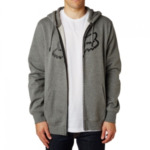 LEGACY FOXHEAD ZIP FLEECE [HTR GRAPH]: Tamanho - 2X