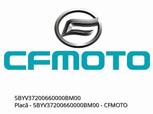 Lemez - 5BYV37200660000BM00 - CFMOTO