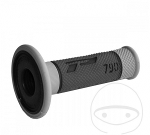 Lenkergriff-Set 790 schwarz grau Progrip D: 22 mm L: 115 mm geschlossen - JM