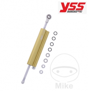 Lenkungsdämpfer 90 mm gold YSS Klemme D - JM