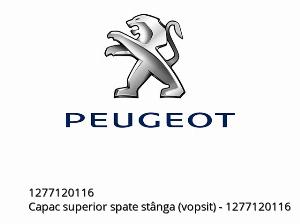 LH UPPER REAR COVER (PAINTED) - 1277120116 - Peugeot