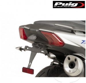License Plate Holder Puig - Yamaha XP 530 A TMax ABS ('17-'19) / Yamaha XP 530 SX TMax XP530-A ABS ('17-'18) - JM