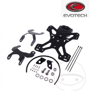 License plate holder support Evotech - KTM Super Duke 1290 R LC8 ABS ('14-'19) - JM