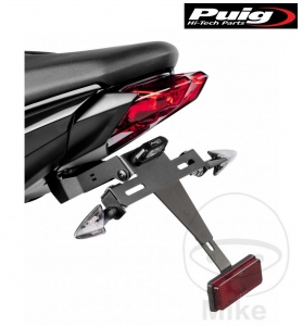 License plate holder support Puig - Triumph Daytona 675 ABS ('13-'17) / Triumph Daytona 675 R ABS ('13-'17) - JM