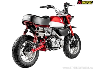 Linha final Slip-On Tobe - HONDA Z 125 Monkey ('18-'21) / Z 125 ABS Monkey ('18-'25) - Akrapovič