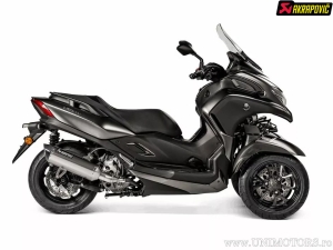 Linha final Slip-On - YAMAHA YP 400 R ABS X-Max ('18-'20) / YP 400 R ABS X-Max Tech Max ('20) (E-Mark) - Akrapovič