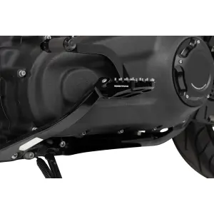 Linker/Rechter Fußrastensatz - Harley Davidson FLDE 1750 ABS Softail Deluxe 107 / RA 1250 S ABS Pan America Special - Moose