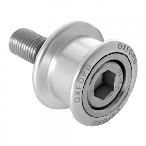 Long coil mount standard motorcycle - Premium M8 - thread 1.25 (Silver) - Oxford
