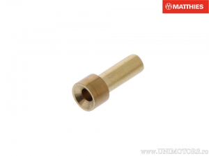 Long welding nipple: length: 11.0mm - hole diameter: 2.0mm - outer diameter: 3.0mm - JM to EX