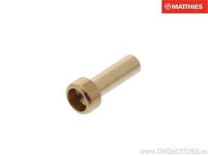 Long Welding Nipple: Length: 12.0mm - Hole Diameter: 1.6mm - Outer Diameter: 3.0mm - JM to EX