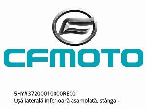 Lower Side Door Assembly, Left - 5HY#37200010000RE00 - CFMOTO