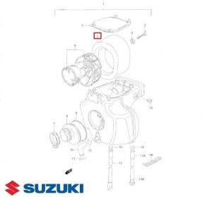 Luftfilter - Suzuki DR 125 SE ('94-'96) / DR 200 SE ('96-'13) 125-200cc - Suzuki