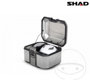 Luggage carrier (topcase) - 48 liters - aluminum - Shad Model Terra TR48 - JM