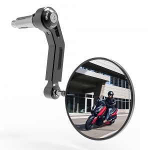 Lusterko motocyklowe Premium aluminiowe pojedyncze lewe - Oxford