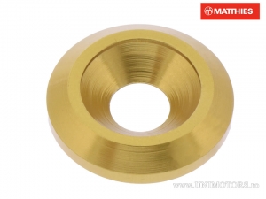 M8-as csavarkötés 8,00 x 25,00 x 5,00 mm alumínium arany színű - JM