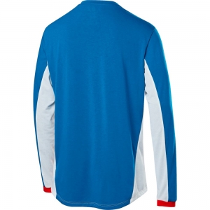 MAGLIA MANICHE LUNGHE INDICATOR WIDE OPEN [NVY/RD] : Taglia - M