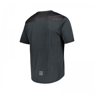 Maglia MTB Trail 1.0 V22 Nero: Taglia - L