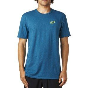 MAGLIA PREMIUM SS OSSERVATA HEATHER M BLU: Taglia - XL