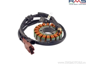 Magnetou (ignition stator) - Aprilia Scarabeo Light / Gilera Fuoco / Peugeot Satelis / Piaggio Beverly Cruiser 400-500cc - RMS