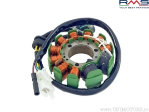 Magnetou (stator d'allumage) - Kymco Bet&Win (B&W) Dink / Dink LX / Grand Dink 4T LC 125-150cc - RMS