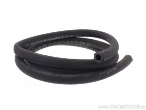 Mangueira de alimentação de combustível, trançada, 11.0x17.0 mm, comprimento 2 m, cor preta - Dresselhaus