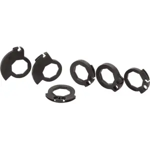 Manopole DirtControl™ V2 - Nero, Piatto - 06302830