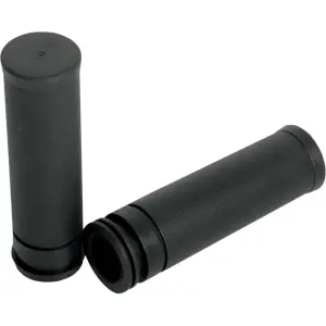 Manopole in gomma di tipo OEM di ricambio - Nere, piatte - 06300463
