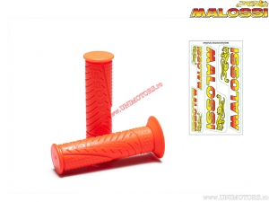 Manopole MHR (con lato chiuso) - Arancione fluorescente - Malossi