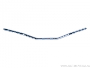 Manubrio in acciaio cromato per Chopper High con un diametro di 25.4mm e lunghezza di 990mm per Harley-Davidson dopo '82 - Fehli