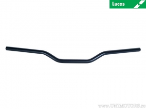 Manubrio in acciaio nero Speedfighter diametro 22mm e lunghezza 860mm - Lucas TRW