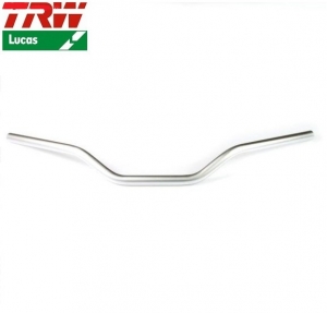 Manubrio superbike argento - diametro interno: 22 mm - lunghezza: 720 mm - TRW Lucas