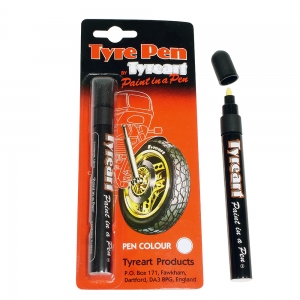 Marker pentru anvelope moto - Tyreart "Paint in a Pen" (White) - Oxford