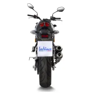 Marmitta GP Duals Slip-On - SUZUKI SV 650 ('16-'24) / SV 650 ABS ('16-'24) - Leo Vince